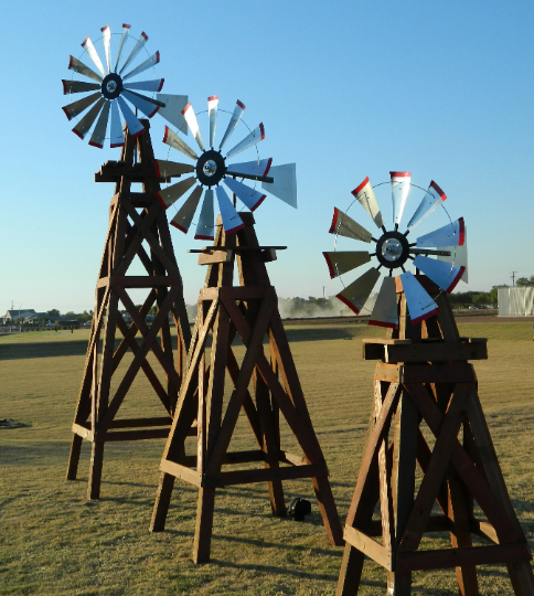 Complete Windmill 15 Feet Tall