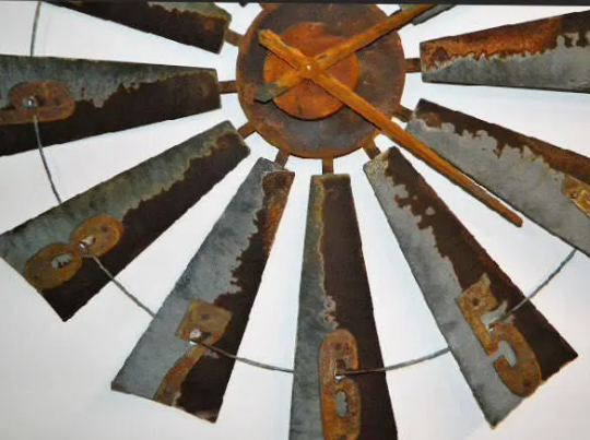 38 Inch Windmill Clock