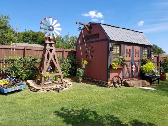 60 Inch Windmill Head and Tail Kit for 20 Foot Windmill Tower