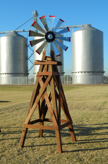 60 Inch Windmill Head and Tail Kit for 20 Foot Windmill Tower