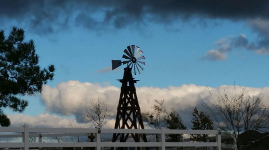 60 Inch Windmill Head and Tail Kit for 20 Foot Windmill Tower