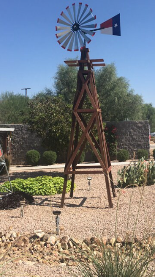 60 Inch Windmill Head and Tail Kit for 20 Foot Windmill Tower