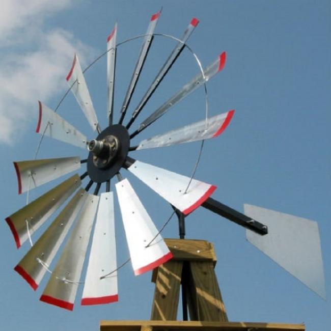 47 Inch Windmill Head and Tail Kit for 15 Foot Windmill Tower