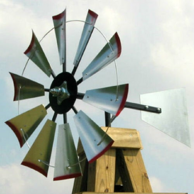 30 Inch Windmill Head and Tail Kit for 8 Foot Windmill Tower