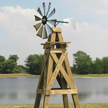 Complete Windmill 8 Foot Tall