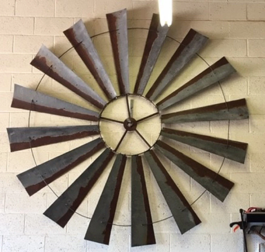 96 Inch Rustic Large Scale FULL Windmill Head
