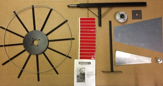 Complete Windmill 8 Foot Tall