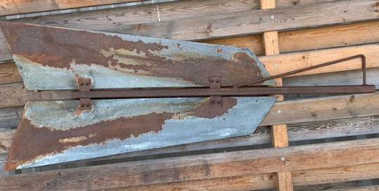 47 Inch Rustic FULL Windmill Head WITH Medium Rustic Tail