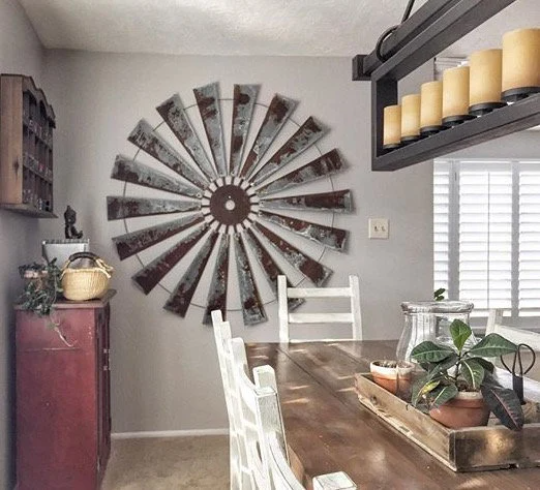 60 Inch Rustic FULL Windmill Head