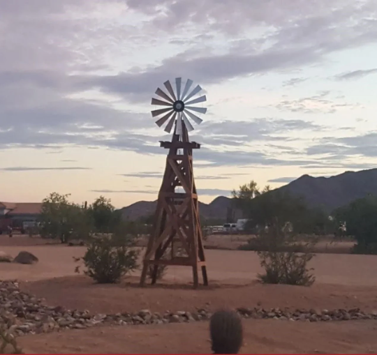60 Inch Windmill Head and Tail Kit for 20 Foot Windmill Tower