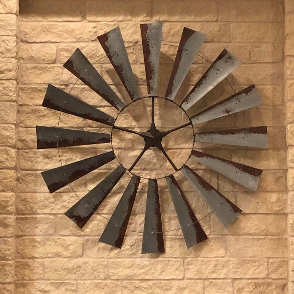 72" Rustic Large Scale FULL Windmill Head